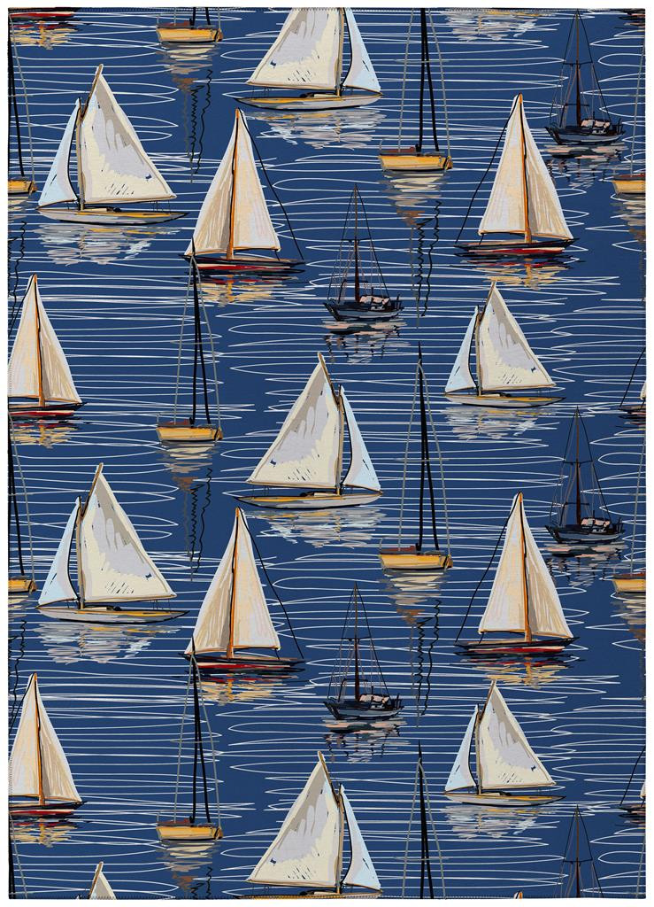Dalyn Harbor HA8 Navy Area Rug