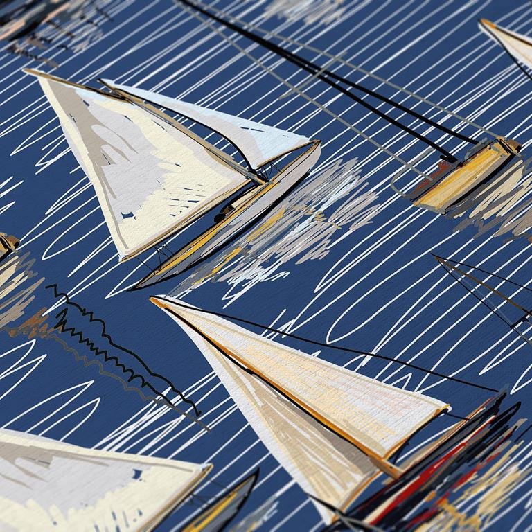 Dalyn Harbor HA8 Navy Area Rug Closeup