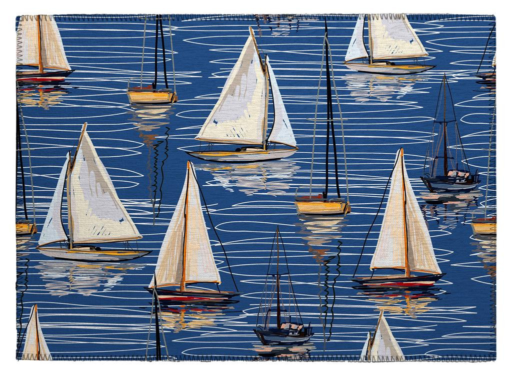 Dalyn Harbor HA8 Navy Scatter Area Rug