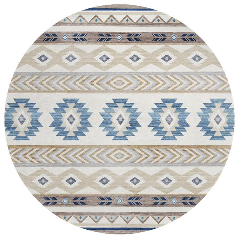 Dalyn Phoenix PH3 Ivory Round Area Rug