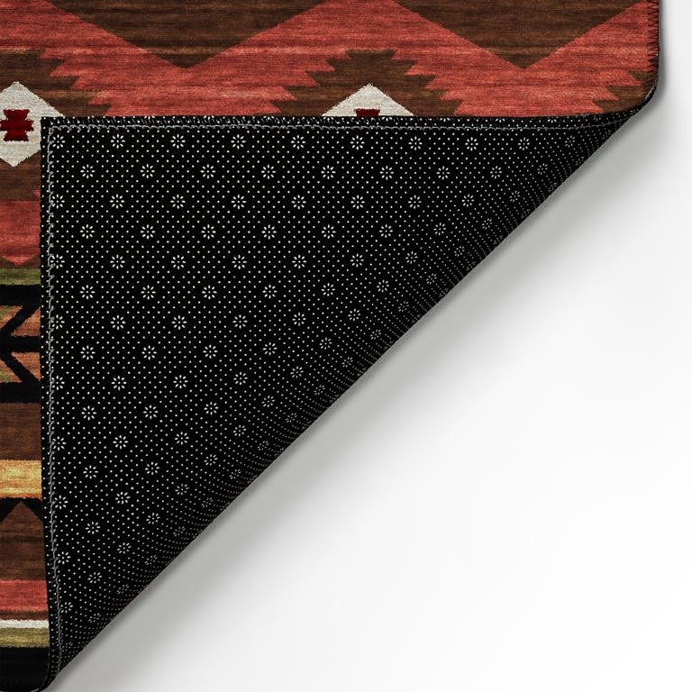 Dalyn Phoenix PH3 Chocolate Area Rug Backing