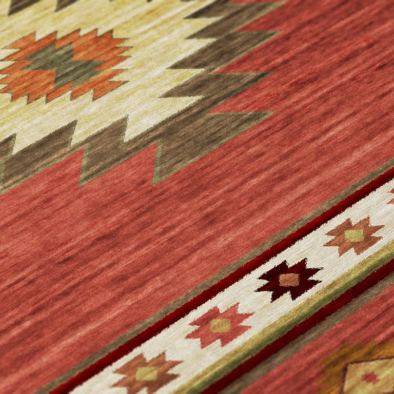 Dalyn Phoenix PH4 Paprika Area Rug Closeup