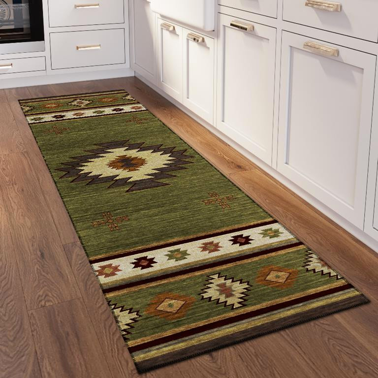 Dalyn Phoenix PH4 Cactus Runner Area Rug Room Scene