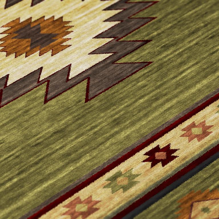 Dalyn Phoenix PH4 Cactus Area Rug Closeup