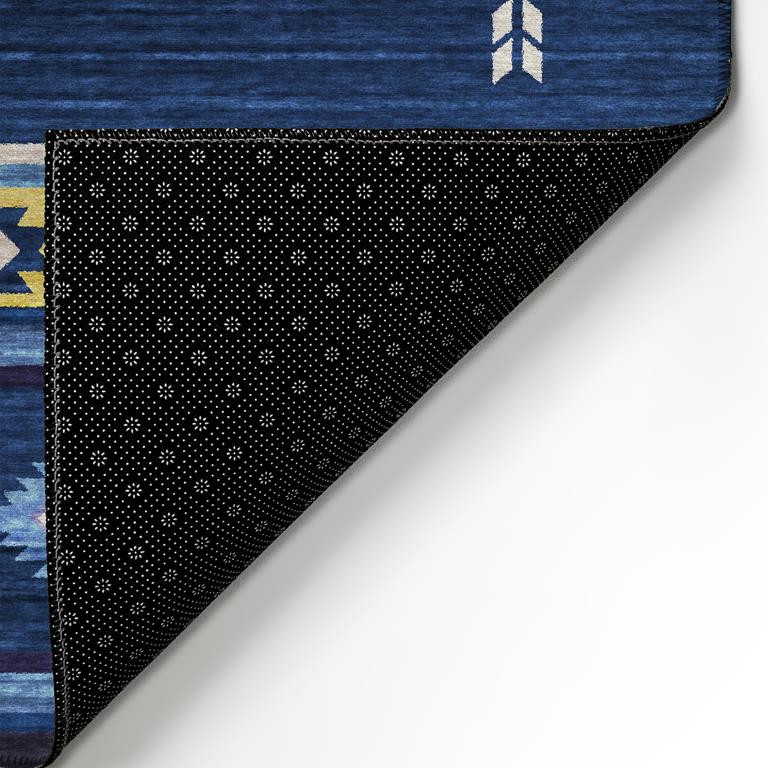 Dalyn Phoenix PH4 Navy Area Rug Backing