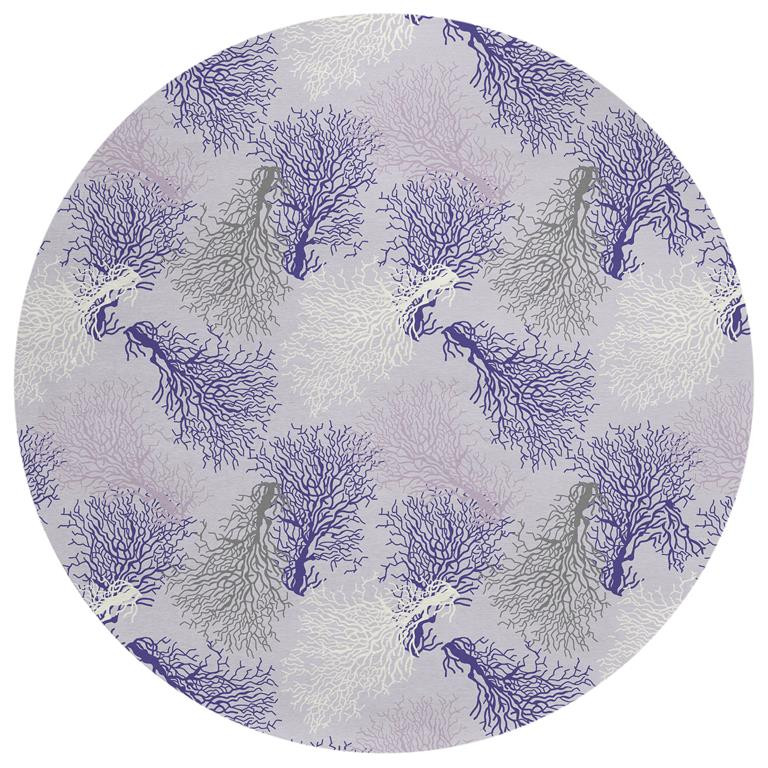 Dalyn Seabreeze SZ3 Lavender Round Area Rug