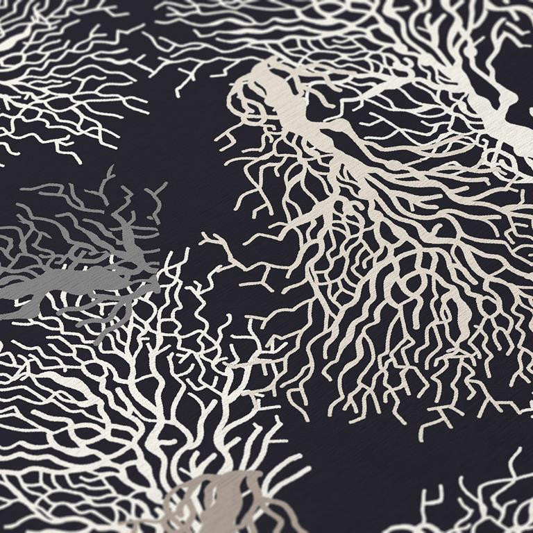 Dalyn Seabreeze SZ3 Black Area Rug Closeup