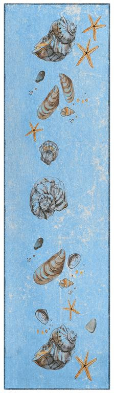 Dalyn Seabreeze SZ9 Denim Runner Area Rug