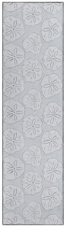 Dalyn Seabreeze SZ10 Silver Runner Area Rug