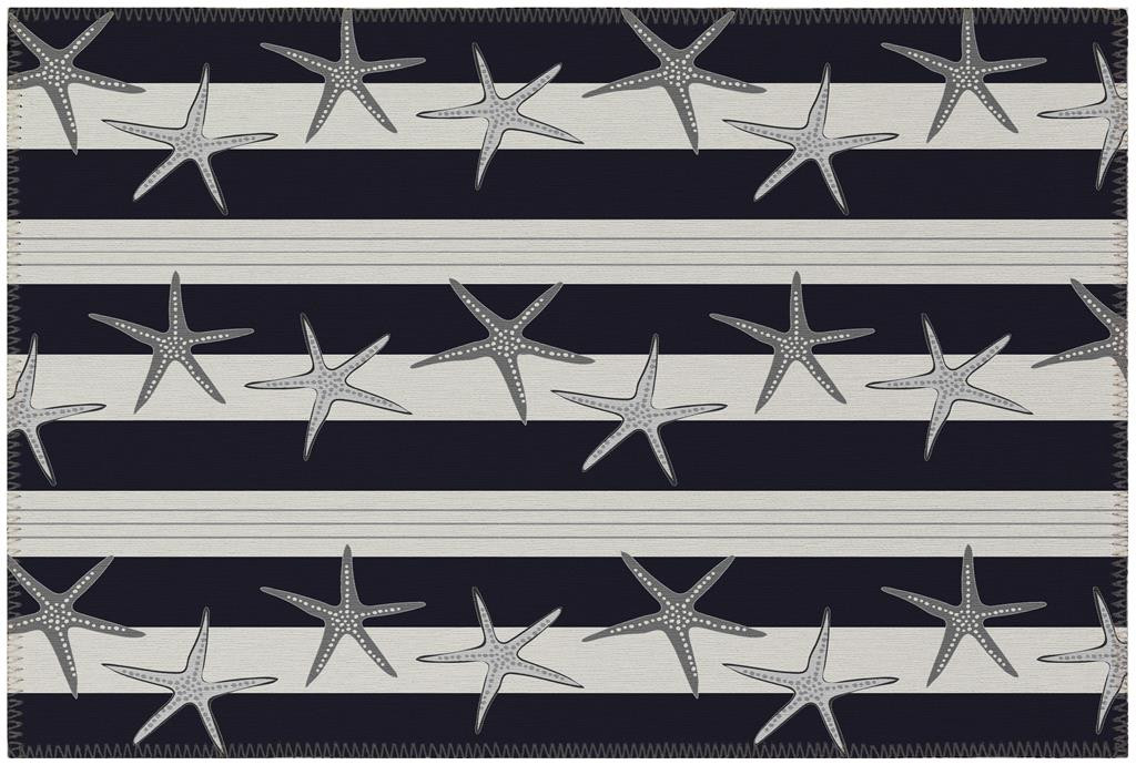 Dalyn Seabreeze SZ12 Black Scatter Area Rug