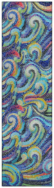 Dalyn Seabreeze SZ14 Indigo Runner Area Rug