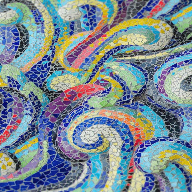 Dalyn Seabreeze SZ14 Indigo Area Rug Closeup