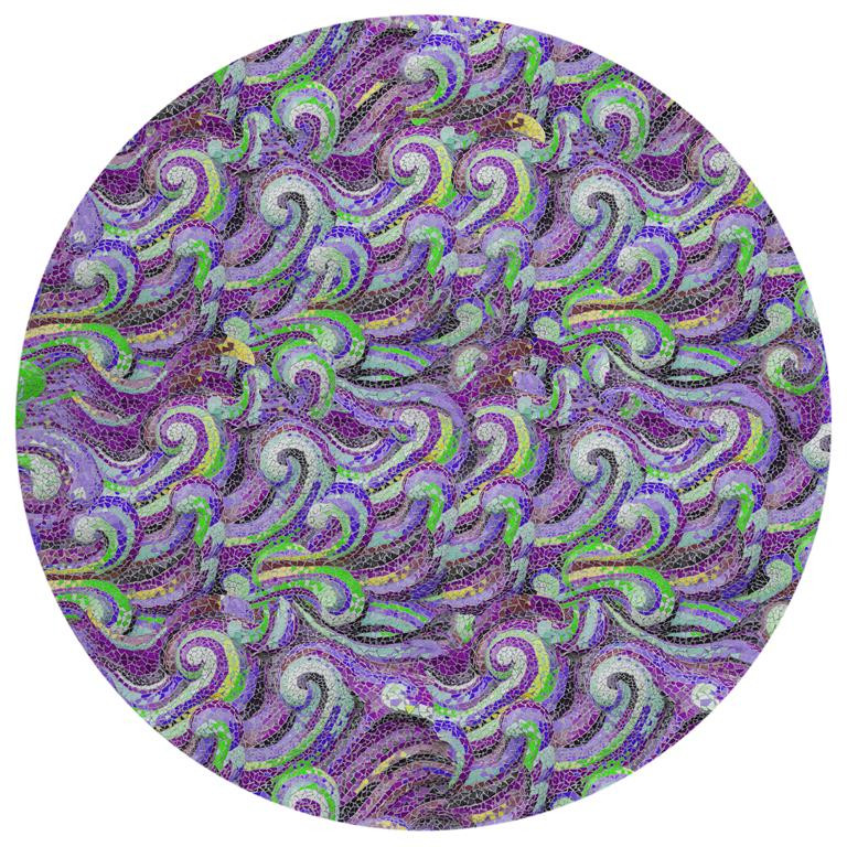 Dalyn Seabreeze SZ14 Violet Round Area Rug