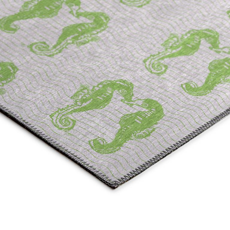 Dalyn Seabreeze SZ15 Lime-In Area Rug on Angle