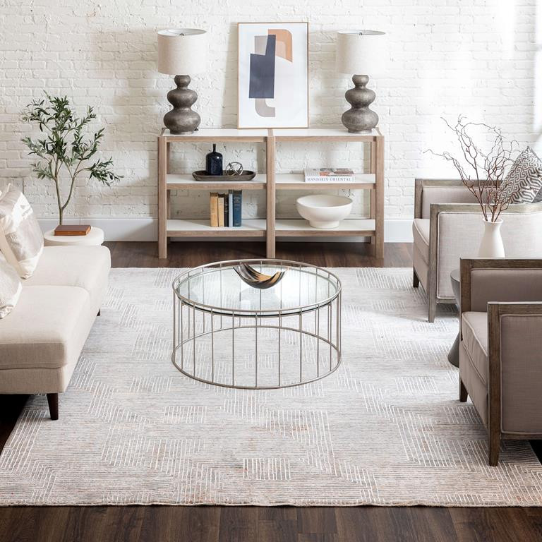 Karastan Solitude R1038-17214 Plaza Dilao Dark Grey Beige Area Rug