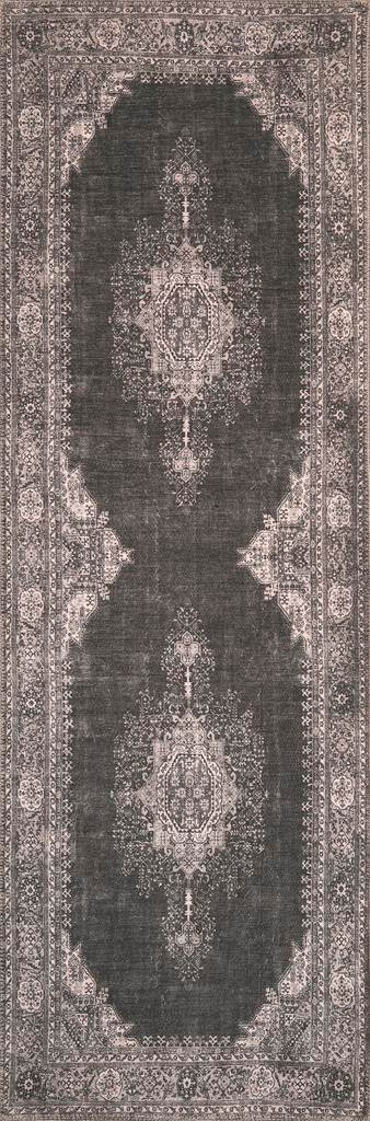 Kas London Grey Lauren Runner Area Rug