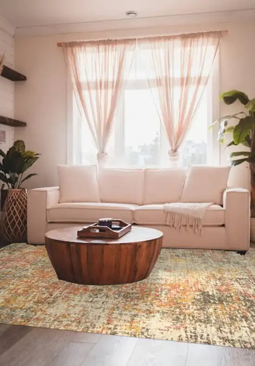 Kas Roxy 2815 Ivory Spice Elements Area Rug Room Scene