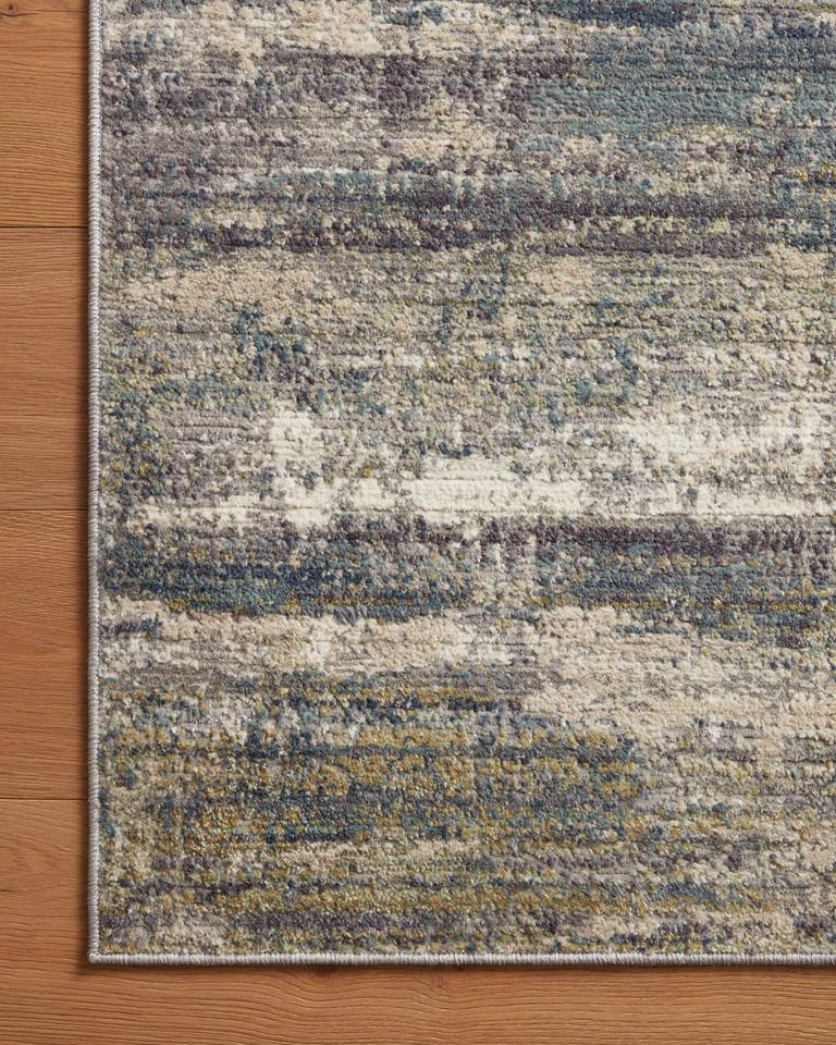 Loloi Arden ARD-05 Granite Ocean Area Rug Corner