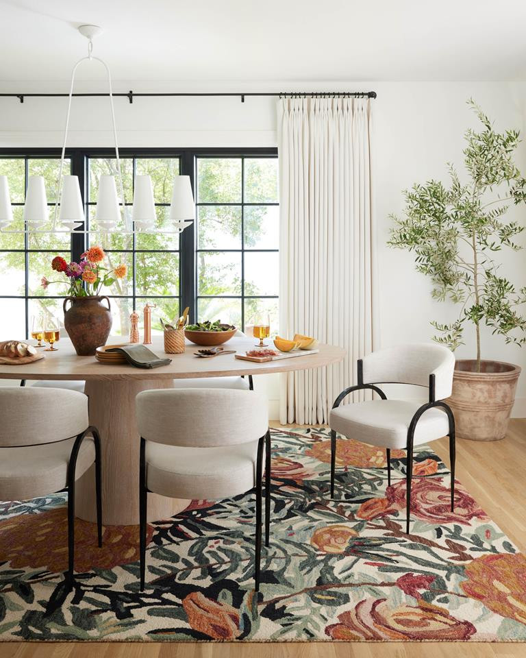 Loloi Belladonna BLM-02 Ivory Lagoon Area Rug Room Scene