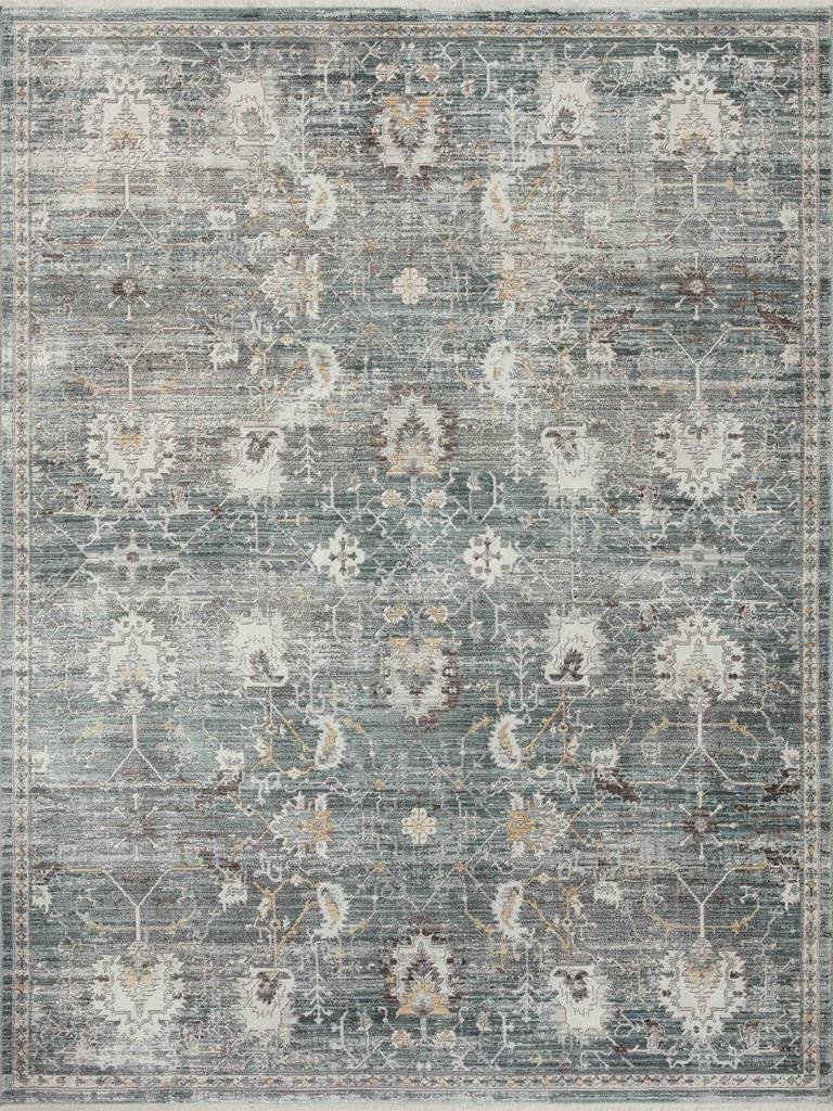Loloi Bonney BNY-03 Lagoon Ivory Area Rug