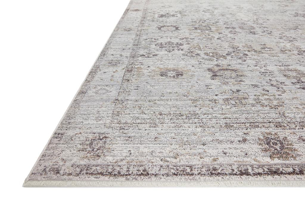 Loloi Bonney BNY-06 Stone Charcoal Area Rug Angle