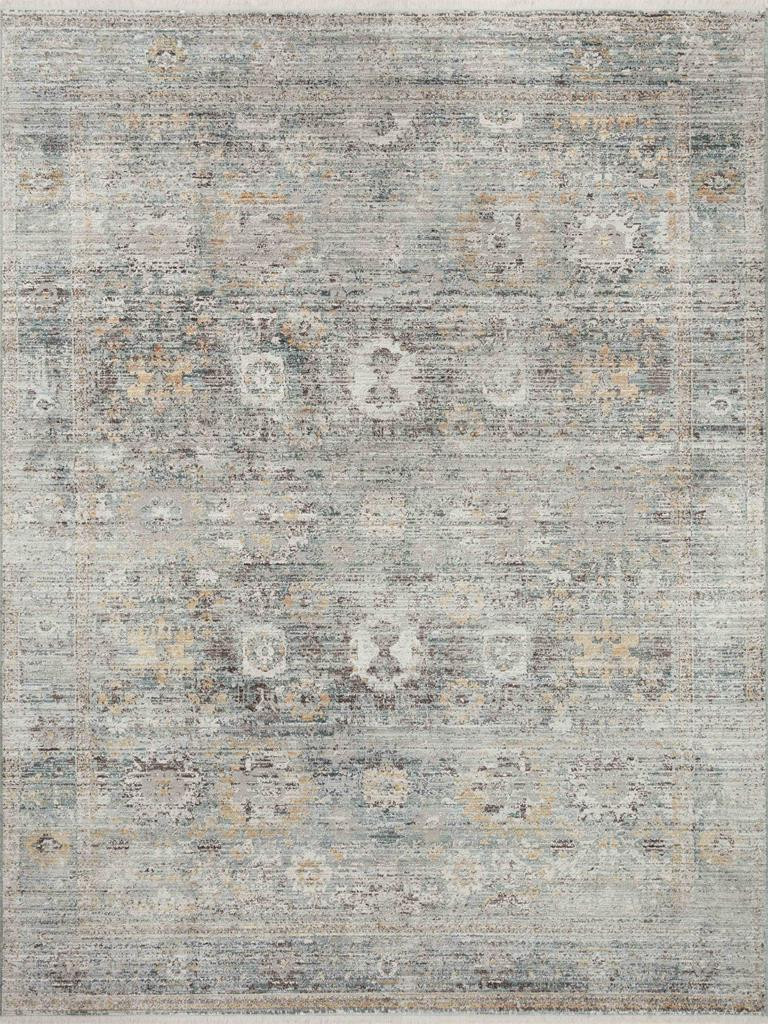 Loloi Bonney BNY-06 Teal Gold Area Rug - Carpet & Tile Mart
