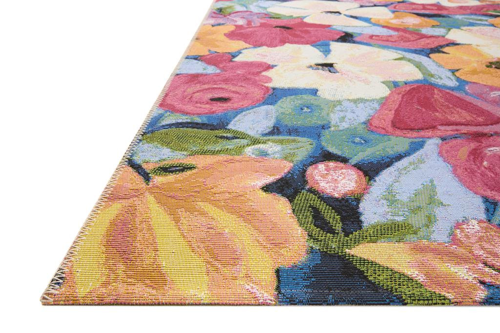 Loloi II Botanical BOT-02 Navy Multi Area Rug | Carpetmart.com