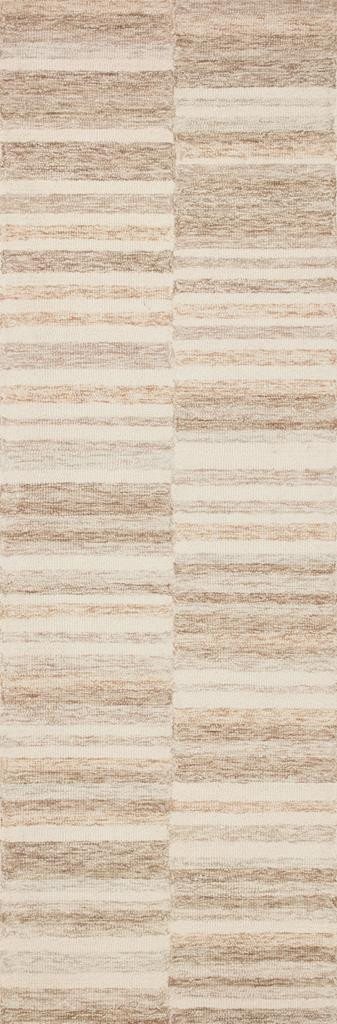 Chris CHR-03 Ivory Clay Runner Area Rug