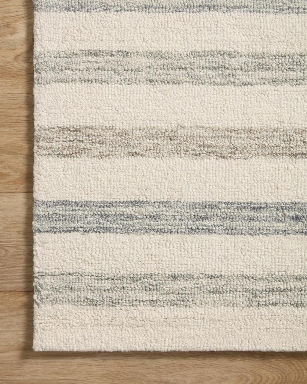 Chris CHR-05 Ivory Slate Area Rug Corner