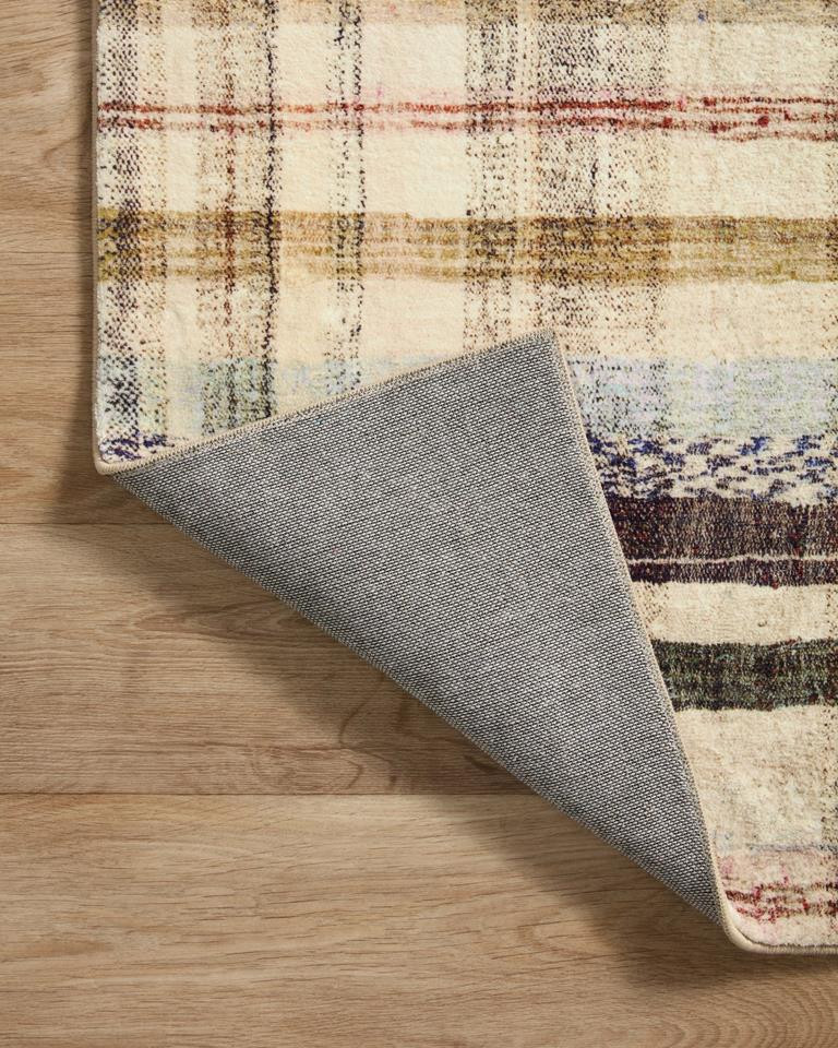 Humphrey HUM-02 Ivory Multi Area Rug Backing