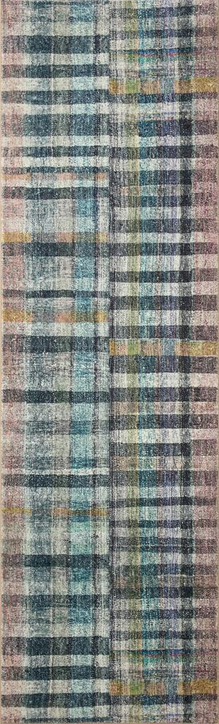 Humphrey HUM-04 Plum Multi Runner Area Rug
