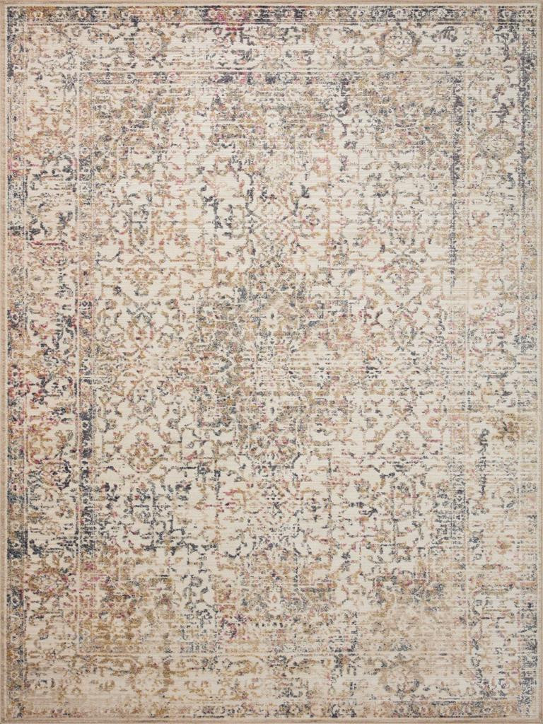 Loloi Indra INA-05 Ivory Multi Area Rug | Carpetmart.com - Carpet