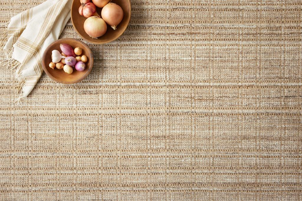 Loloi Jamie JEM-01 Natural Sand Area Rug | Carpetmart.com - Carpet