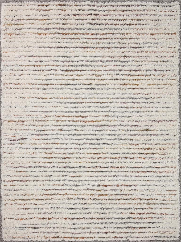 Loloi Levitt Shag LEV-01 Ivory Multi Area Rug - Carpet & Tile Mart