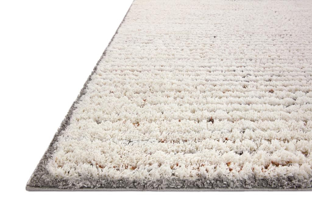 Loloi Levitt Shag LEV-01 Ivory Multi Area Rug - Carpet & Tile Mart