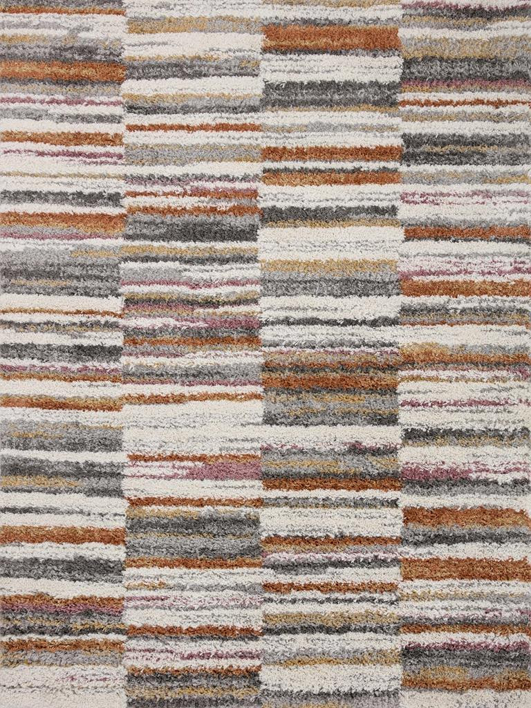 Loloi Levitt Shag LEV-03 Ivory Sunset Area Rug | Carpetmart.com