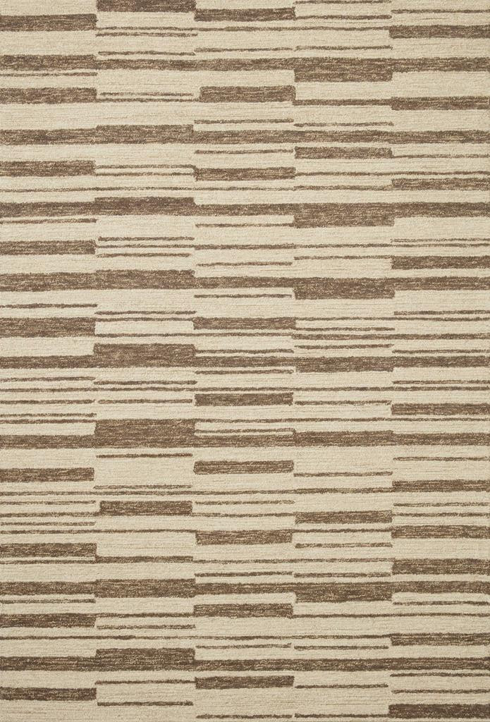 Polly POL-04 Beige Tobacco Area Rug - Chris Loves Julia x Loloi