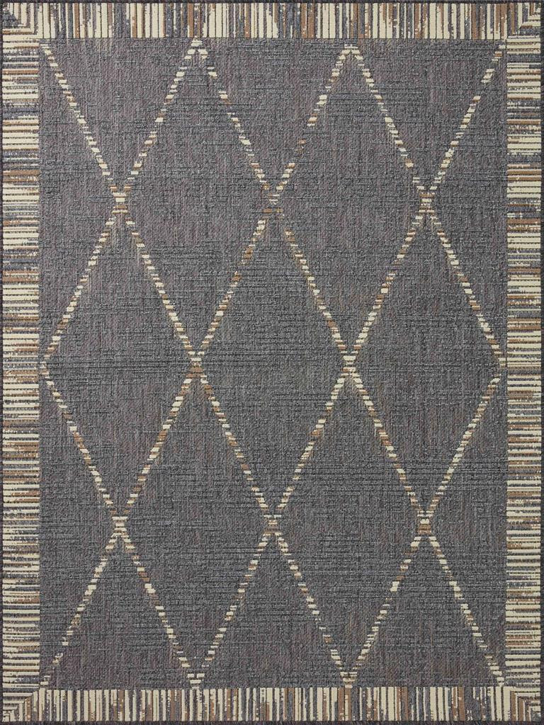 Loi ロイ Loloi II Rainier RAI-09 Slate Multi Area Rug | Carpetmart.com