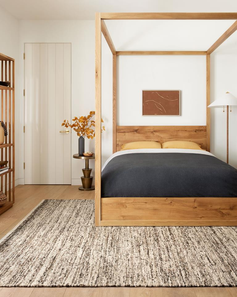 Loloi Reyla RLA-01 Granite Mocha Area Rug Room Scene