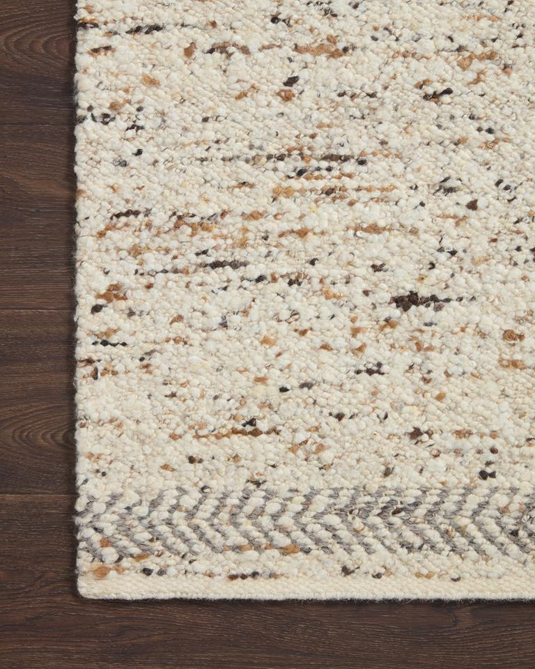Loloi Reyla RLA-01 Pebble Stone Area Rug Corner