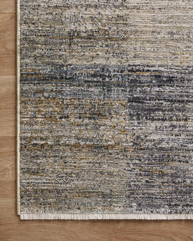 Loloi Soho SOH-08 Grey Gold Area Rug Corner