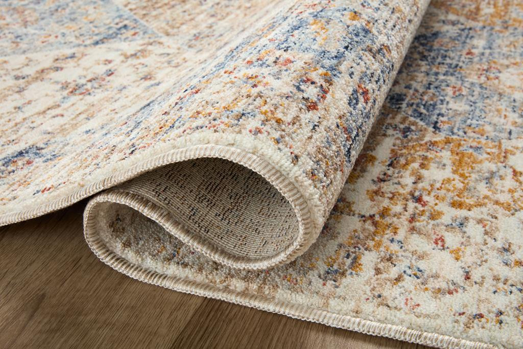 Loloi II Sorrento SOR-02 Ivory Multi Area Rug Pile