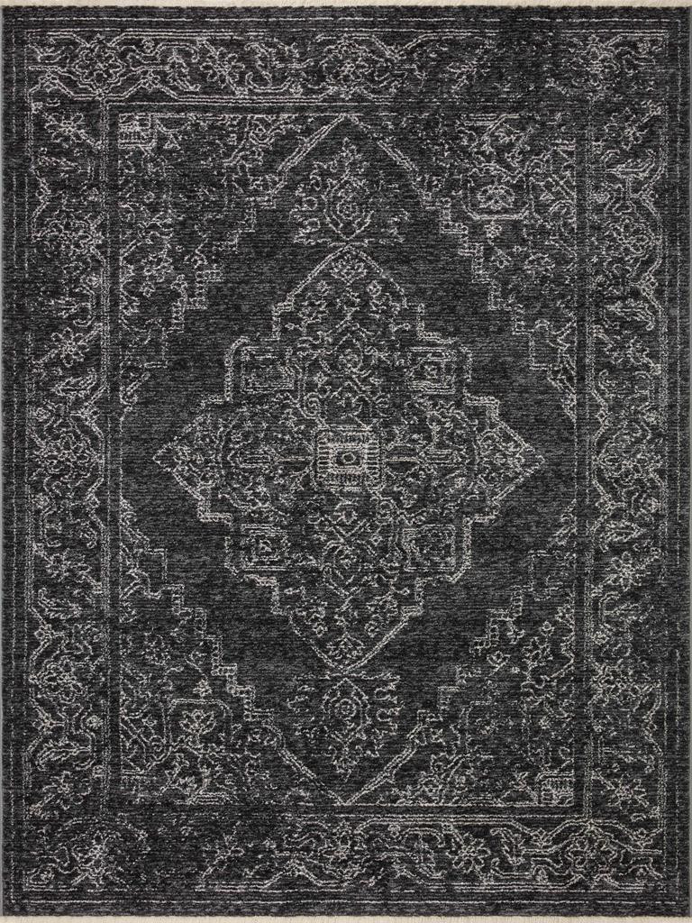 Loloi II Vance VAN-03 Charcoal Dove Area Rug | Carpetmart.com