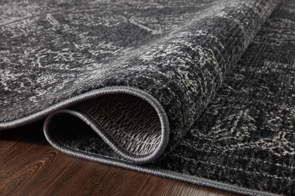 Loloi II Vance VAN-03 Charcoal Dove Area Rug Pile
