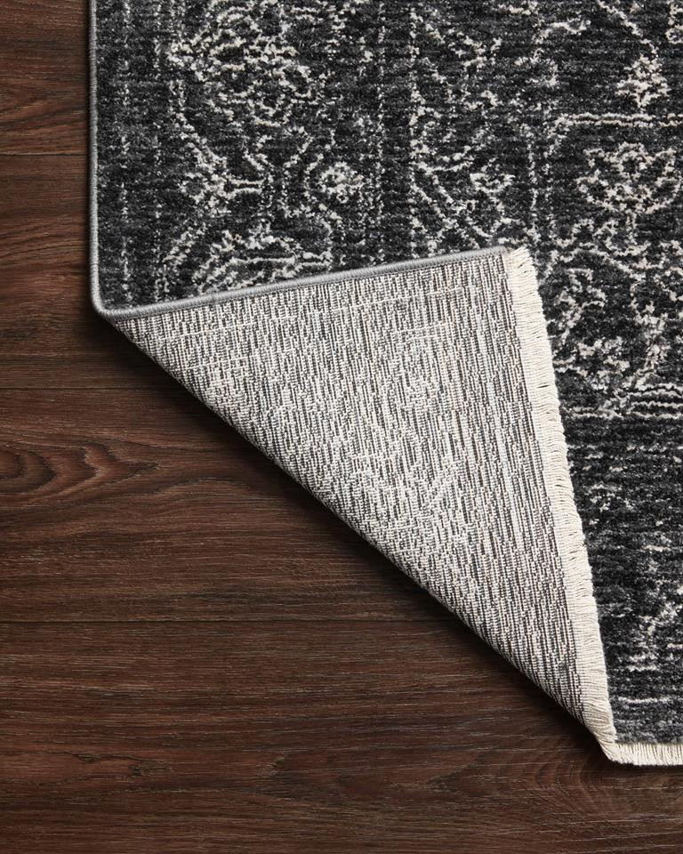 Loloi II Vance VAN-03 Charcoal Dove Area Rug Backing