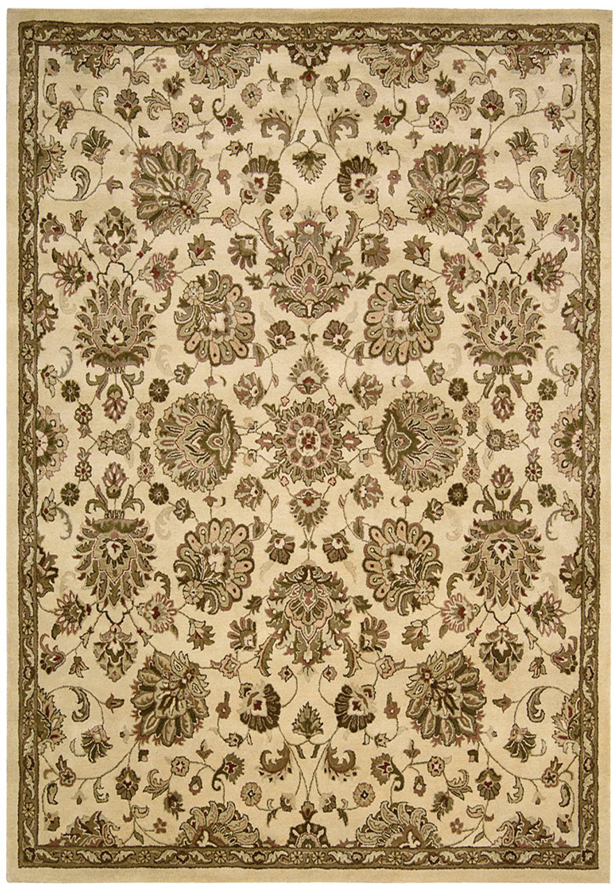 Jaipur JA47 Ivory Area Rug by Nourison