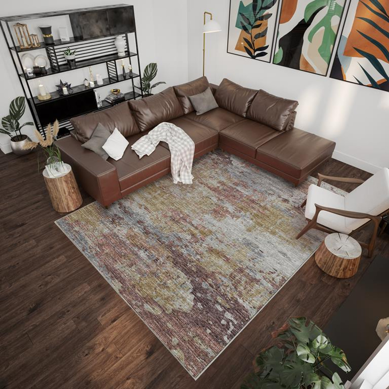 Dalyn Camberly CM4 Primrose Area Rug Room Scene