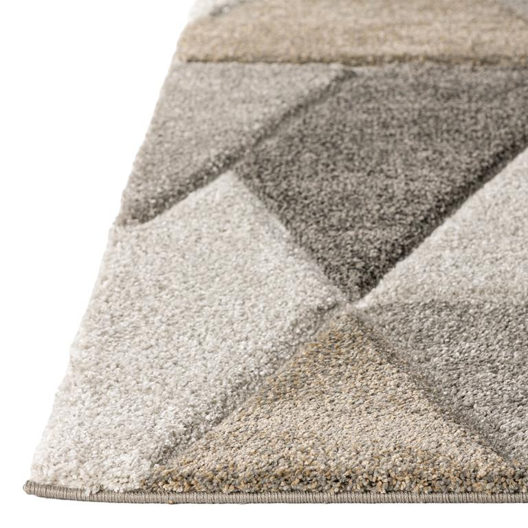 Dalyn Carmona CO4 Pewter Area Rug Corner 3