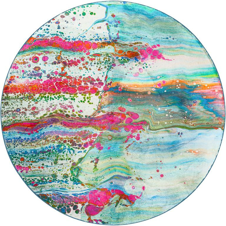 Round Confetti Rug Dalyn Kikiamo KK2 Confetti Area Rug | Carpetmart.com - Carpet & Tile Mart