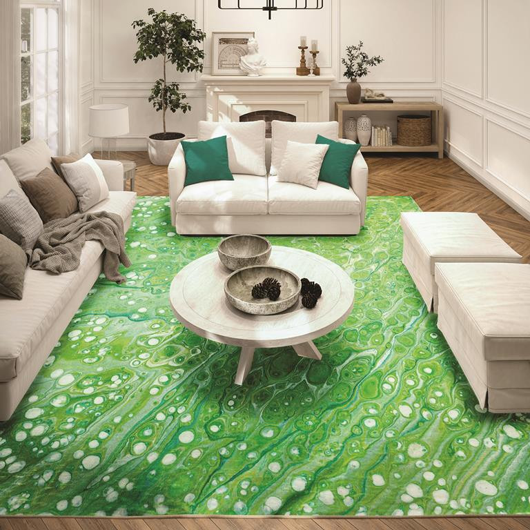Dalyn Kikiamo KK5 Lime-In Area Rug - Carpet & Tile Mart